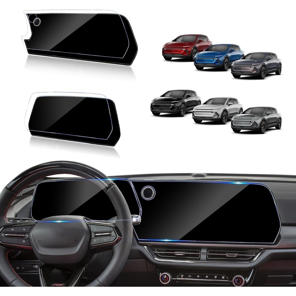 2025 Equinox EV ป้องกันหน้าจอออกแบบสําหรับ 2024 2025 2026 Chevy Equinox EV [LT/RS] 17.7 นิ้ว Navi & 