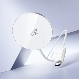 HOCO CW63 Pro แท่นชาร์จไร้สาย Qi2.2 ชาร์จเร็ว 25W ดีไซน์บางเฉียบ แม่เหล็กดูดแน่น Wireless Fast Charger hc6