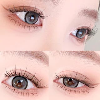ยาว ขนตาปลอม ธรรมชาติ สไตล์มังงะ ลุคดวงตาโต Fairy Wispy Cross Curling