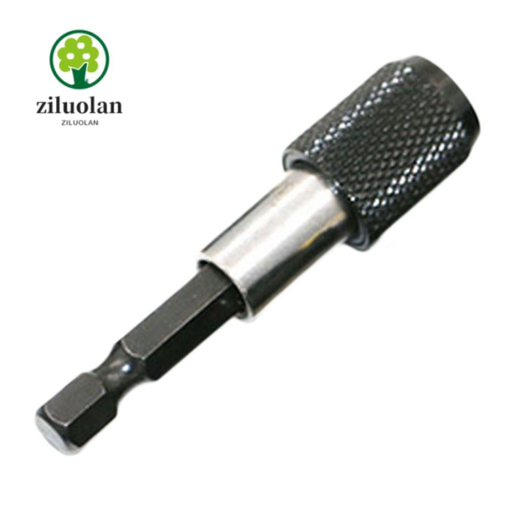 ZILUOLAN ดอกสว่าน, 1/4 นิ้ว Hex Shank Quick-release เครื่องมือไฟฟ้า, ทนทานส่วนขยายเจาะอะแดปเตอร์ไขควงบิต