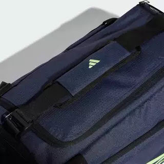 adidas Gym & Training Essentials 3-Stripes Duffel Bag Small Unisex Blue IR9821
