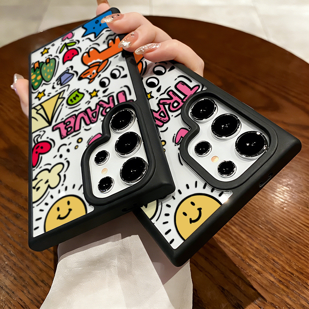 เคสโทรศัพท์ For Samsung A56 A55 S24 S25 Ultra Case Samsung A17 A07 S23 A36 A06 A16 A05S A54 A35 A15 S26 Ultra อะคริลิก - รูปที่ 4