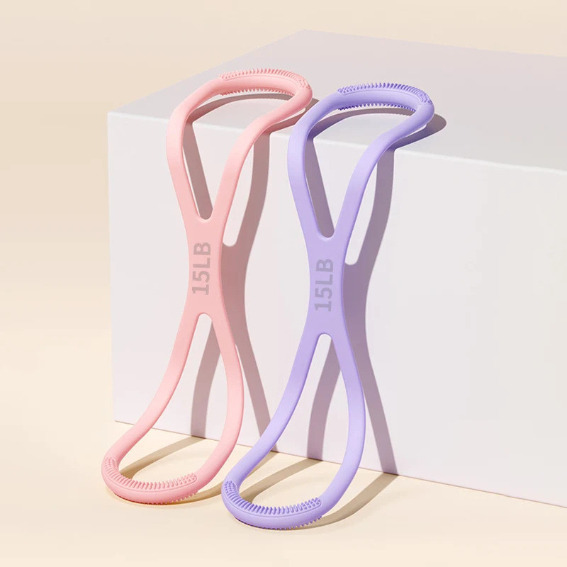 Figure 8 Fitness Resistance Band Fitness Pulling Rope Shoulder Stretch Band for Home Fitness Equipme