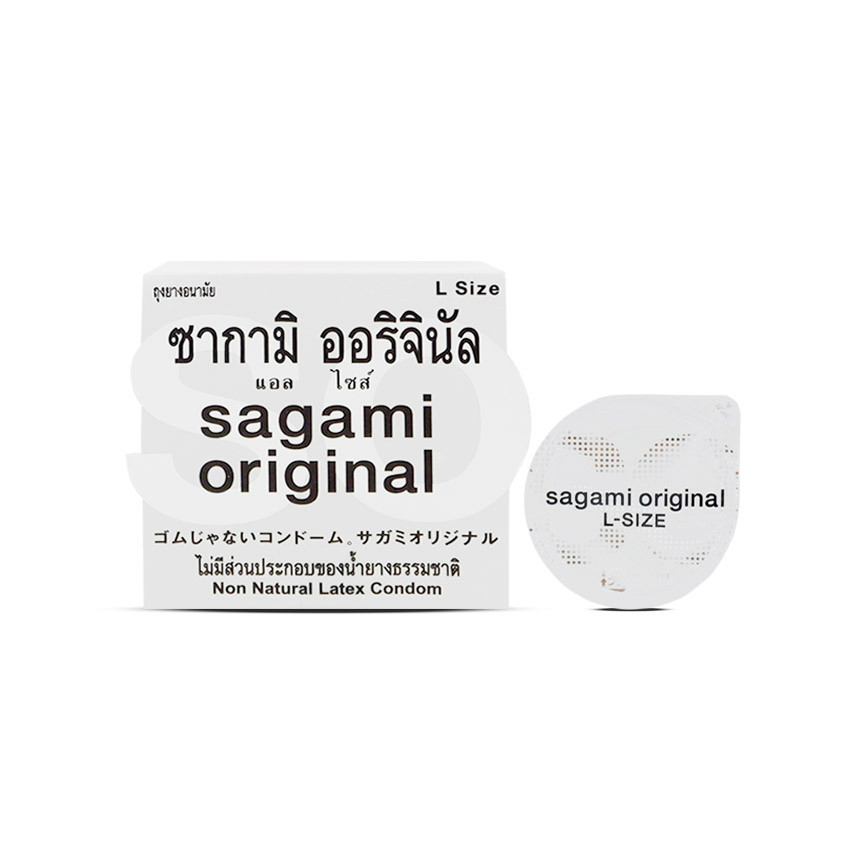 Sagami Original 0.02 Size L กล่อง 1 ชิ้น