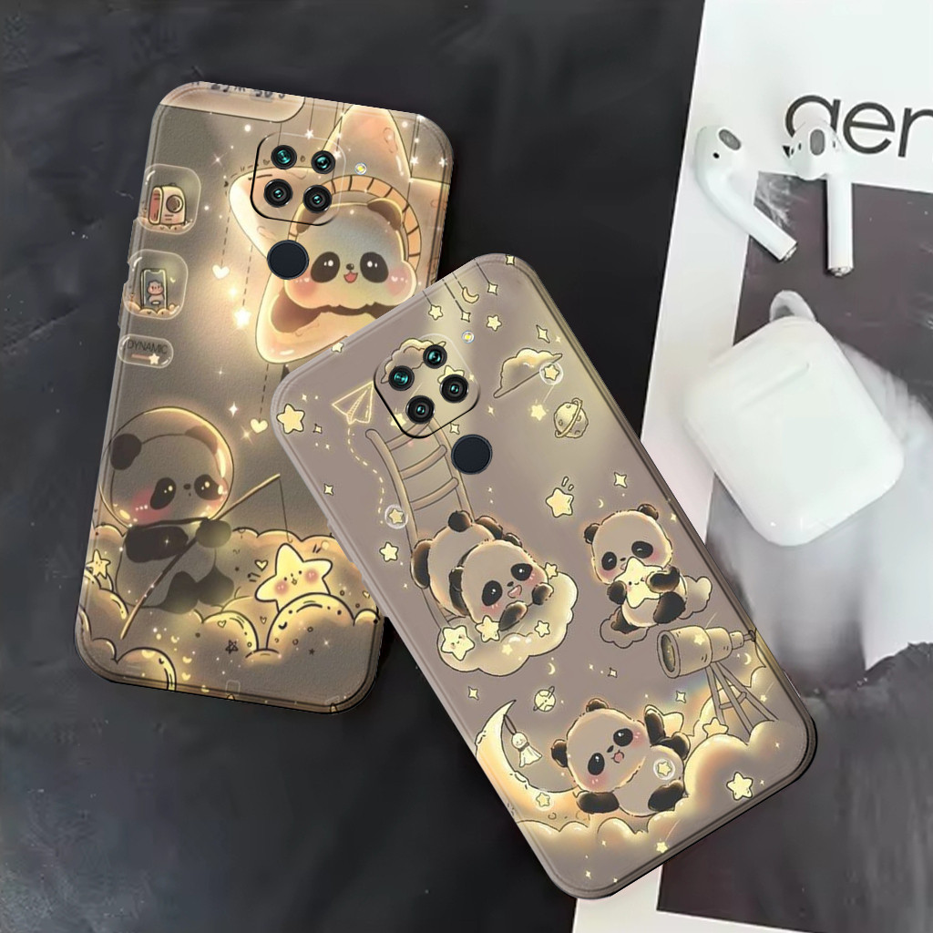Redmi Note 9 9 Pro 8 8 Pro 7 10 4G 11 4G - ซิลิโคน - P4nda Motif - กันชน - เคสแฟชั่น - กันน้ํา