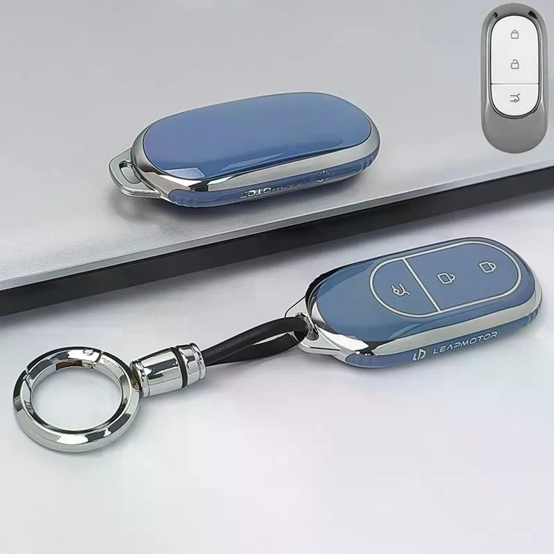 เหมาะสําหรับ LEAPMOTOR C10 ฝาครอบกุญแจรถ LEAPMOTOR C01 B10 C11 กล่องกุญแจ C16 B01 Leapmotor c10 เปลื