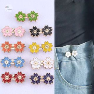 ตะขอปรับเอวกางเกง🌸ดอกซากุระ🌸(แบบหมุด) ติดตั้งง่ายไม่ต้องเย็บ…