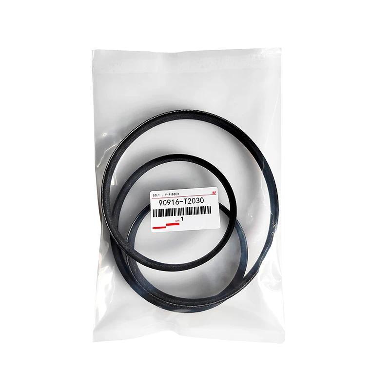 90916-T2030 4PK1240 สําหรับ Toyota Land Cruiser 100 Yaris Vichy Camry เครื่องกําเนิดไฟฟ้าเข็มขัด 909