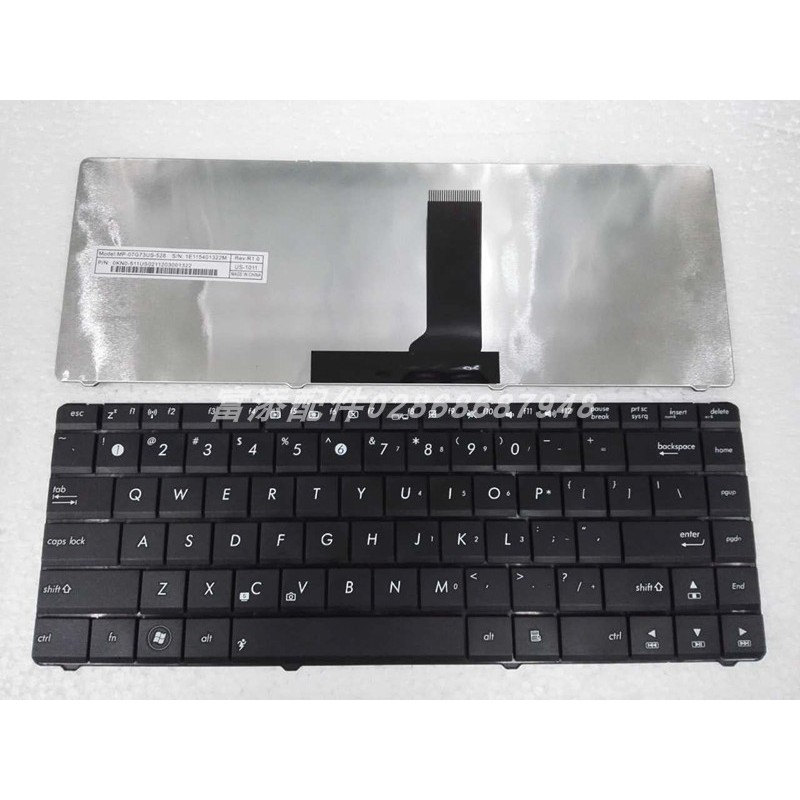 เหมาะสําหรับ Asus A43S X42J K42J K42D K43S X44H X45V X84H A42J คีย์บอร์ด