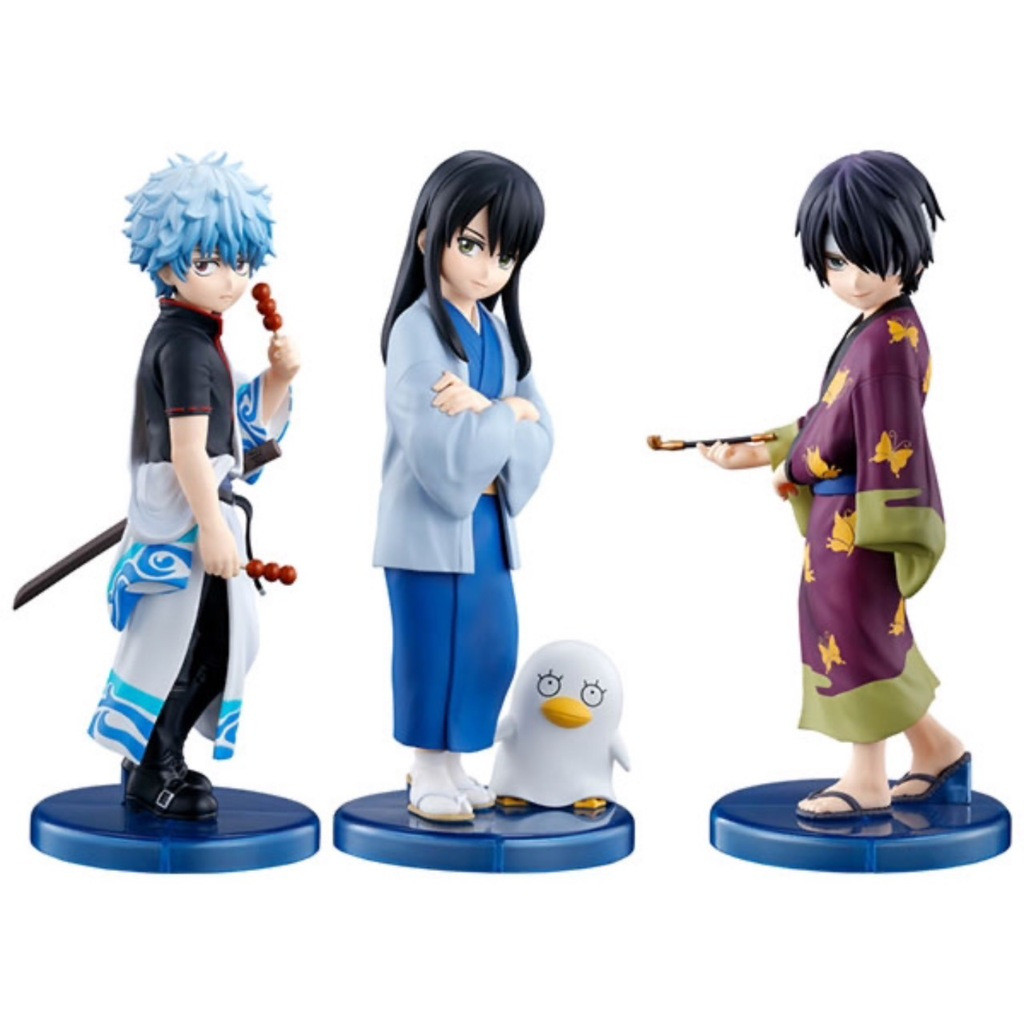 Collectible New (PRE-ORDER) GINTAMA Adokenette Gintoki Sakata & Kotaro Katsura & Shinsuke Takasugi G