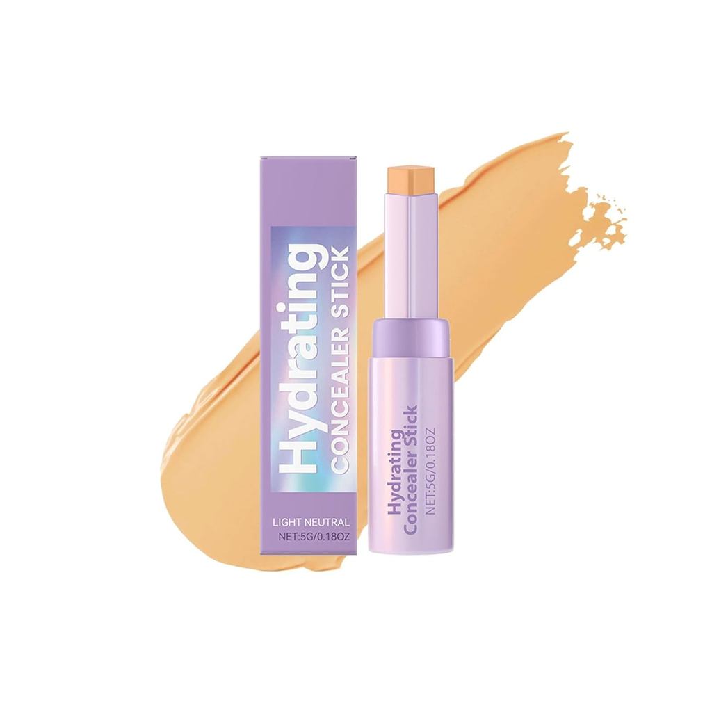 Hydratingคอนซีลเลอร์Stick,FoundationMakeupStickFullCoverage,UnderEyeConcealer,กันน้ําและติดทนนาน,Fac