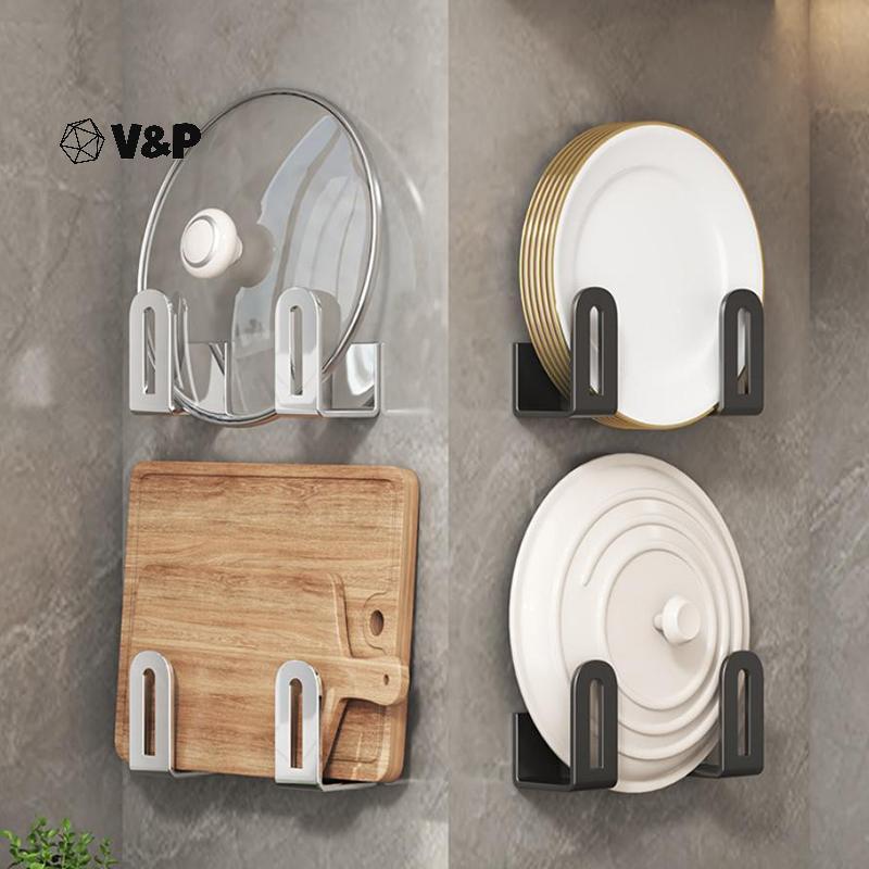 [V&PT] 2 ชิ้น Home Router กล่องเก็บ Wall Artifact Set-top กล่องติดผนังติดตั้งติดตั้งวงเล็บรองรับ Wif