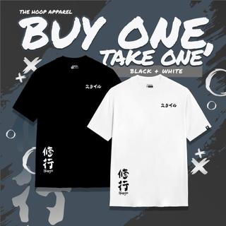 The Hoop Apparel Premium Japan Style  Buy 1 Take 1 Couple T-Shirt for Men & Women Unisex Cotton