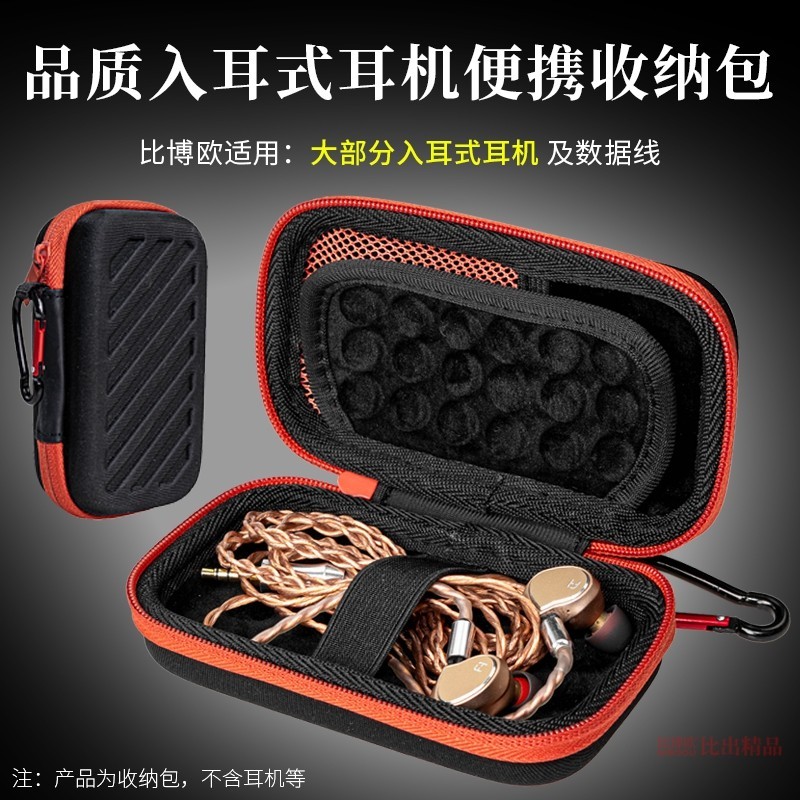 เหมาะสําหรับ Sony IER-Z1R M7 M9 In-Ear HiFi หูฟังกระเป๋าเก็บ Senhai ie900 Fever หูฟังกระเป๋า