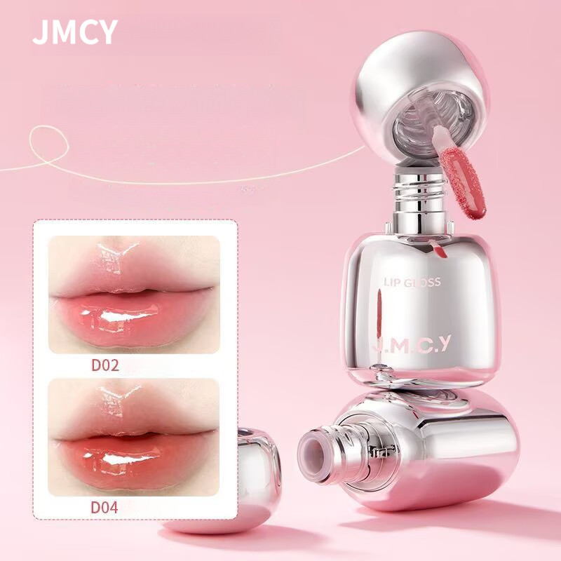 JMCY ลิปกลอส กระจกให้ความชุ่มชื้น และริมฝีปากอวบอิ่ม ไม่ติดถ้วยง่าย เหมาะสำหรับการแต่งหน้าทุกวัน
