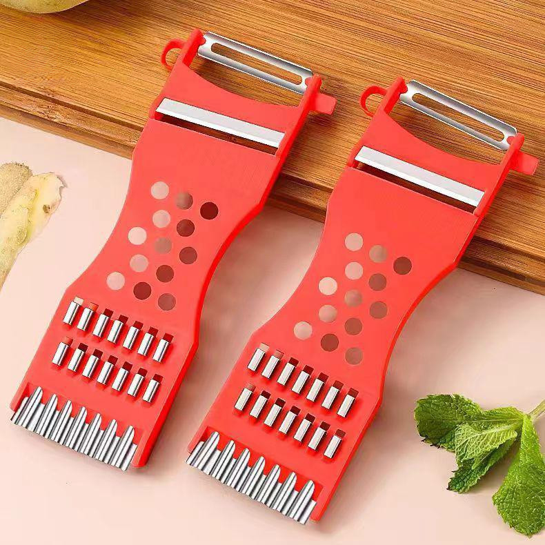 🔥การขายครั้งยิ่งใหญ่🔥มีดปอก มีดปอกผลไม้ 5in1 ที่ขูดมะละกอ มีดปอกมะละกอ มีดปลอกผลไม้ ใช้ขูดผัก ขูดผลไม้ ขูดมะละ - รูปที่ 3