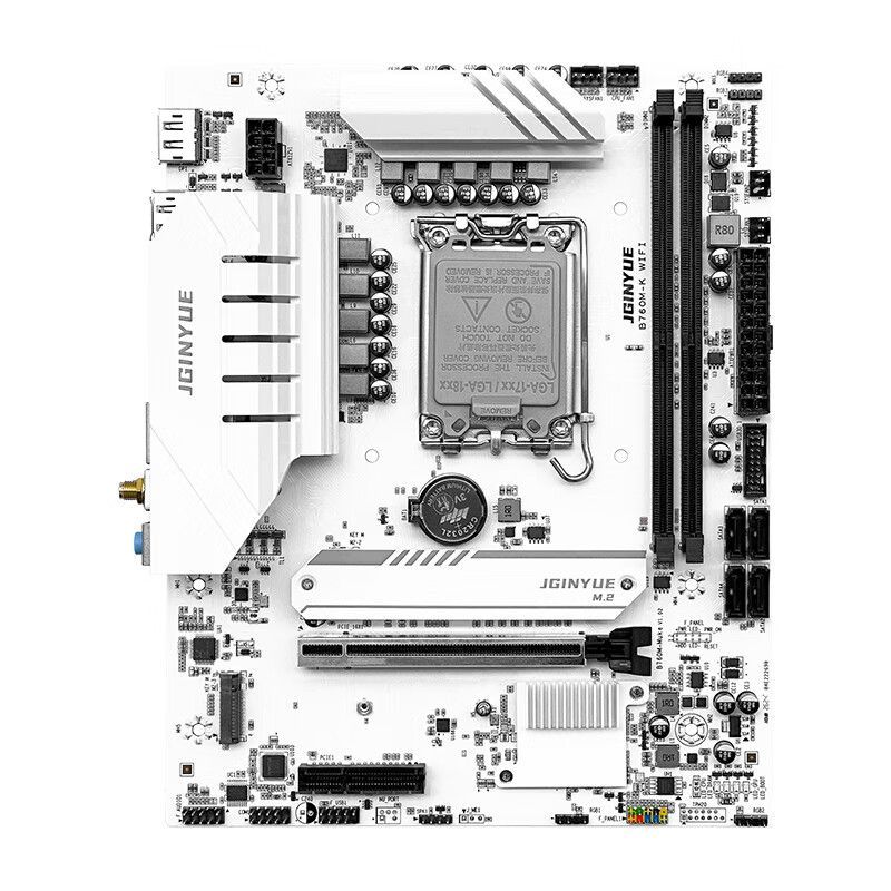 Jingdong H610M B760M H610i เมนบอร์ด 1700 Pin DDR4 หน่วยความจํารองรับ Corey 12th Generation 13th Gene