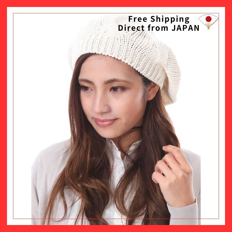 [TRAX SHOP] Women's Hat Beret Loose Plain Knit Beret Autumn Winter TG-0002 Knit Hat