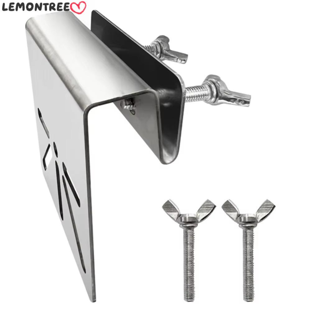 LEMONTREE Gutter Bracket, Wall Mount Gutter Mount Wall Mount Bracket,โลหะช่อง Mount Camera Holder สํ