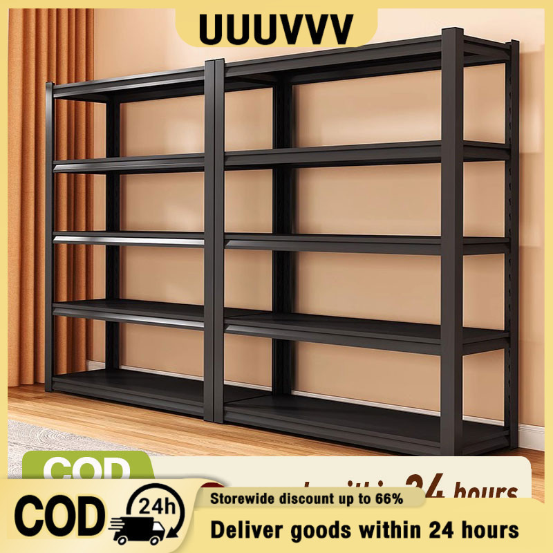 3/6 Tier Metal Boltless Rack Home kitchen Store Storage Rack Warehouse Rak Besi Serbaguna Bertingkat