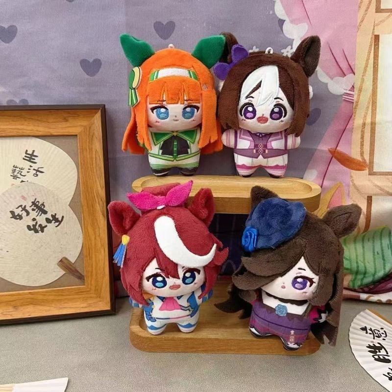 【พร้อมส่ง】Uma Musume Pretty Derby ของเล่นตุ๊กตาปกติ Mini Character Collection