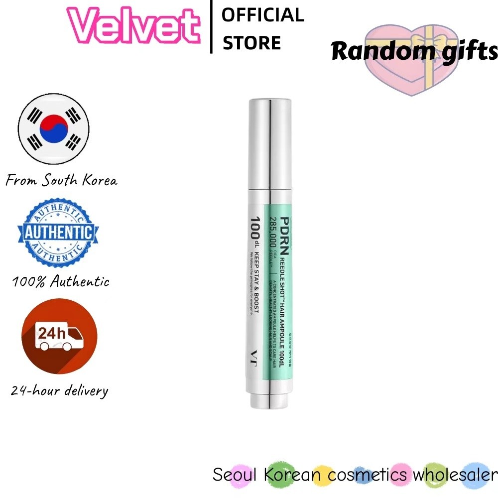 [VT] ขายร้อน Salmon Hair Micro Needle Ampoule PDRN Reedle Shot Hair Ampoule100dL