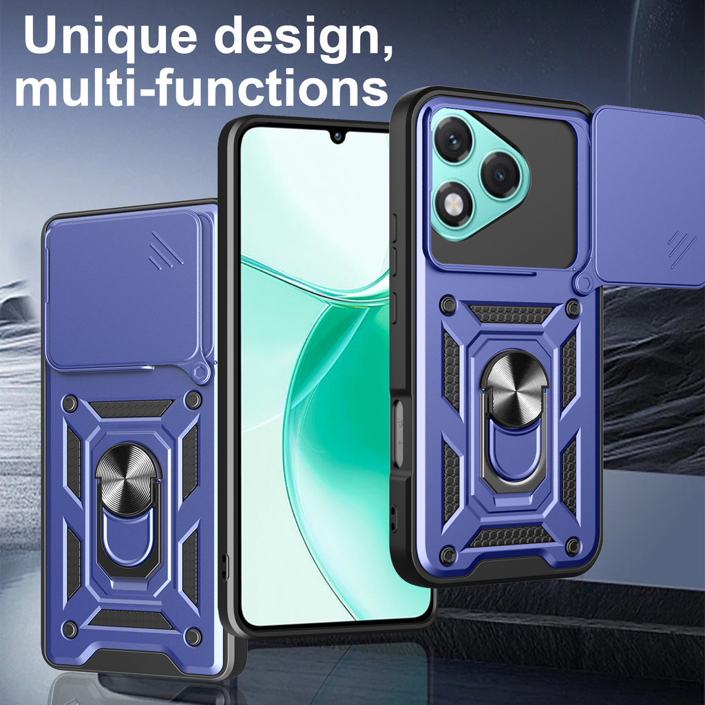 เคสโทรศัพท์สําหรับ Huawei Nova Y63 4G Y70 Plus 4G Y72 4G Y72S 4G Y73 4G Y90 4G Y91 4G พร้อมขาตั้งโลห