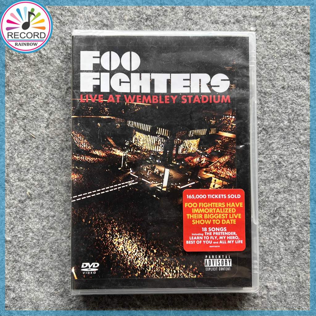 Foo Fighters Live At Wembley Stadium Original DVD Album [Sealed] Brand New 1Z04061