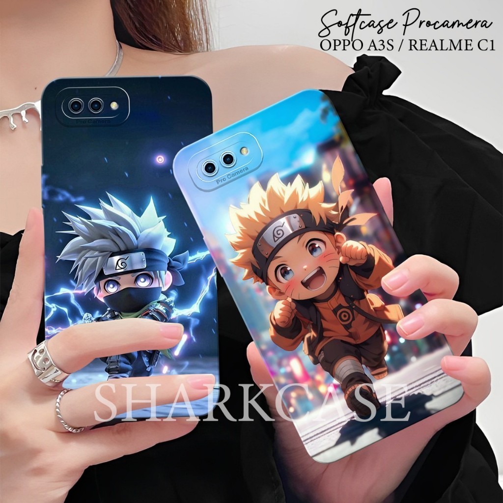 เคส HP Oppo A3s / Realme C1 / Oppo A1k / Realme C2 - Cool Mini Anime Motif - เคส Oppo - เคส Distro -