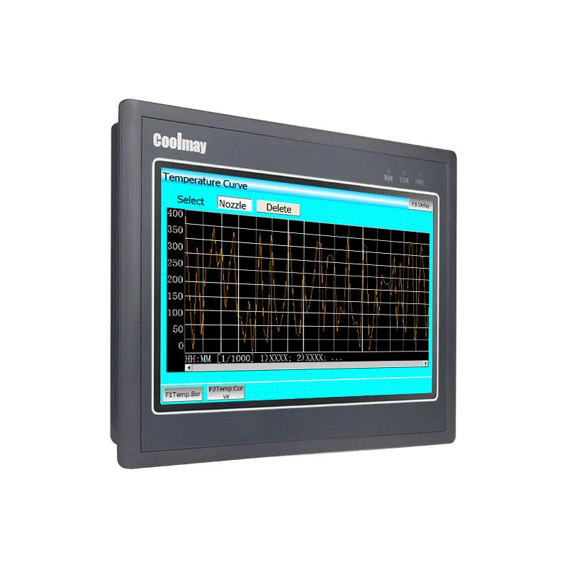ของแท้ 100% Coolmay ผลิต 10" PLC HMI ตัวควบคุมอินเทอร์เฟซ HMI แบบรวมออลอินวัน