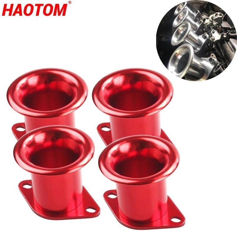 4PCS Velocity V-stacks Airbox Intake V Stack เพิ่มม้า 20V 4AG ITB/ITBs Air Horn ช่องทางสําหรับ Toyot
