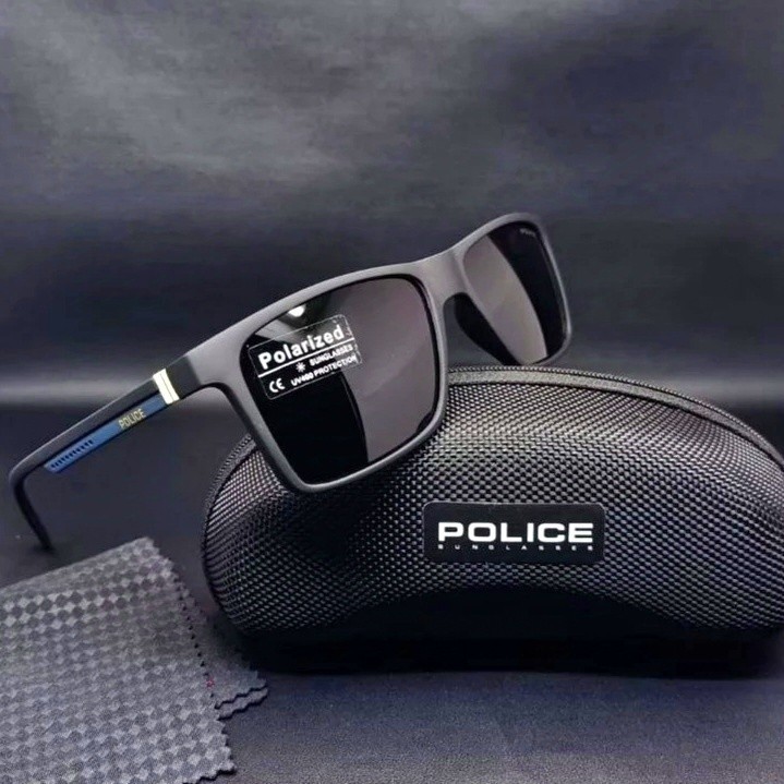 แว่นตากีฬา POLISE 18102 พร้อมเลนส์แก้ว POLARIZED ANTI-GLARE สําหรับกีฬาและสไตล์อินเทรนด์