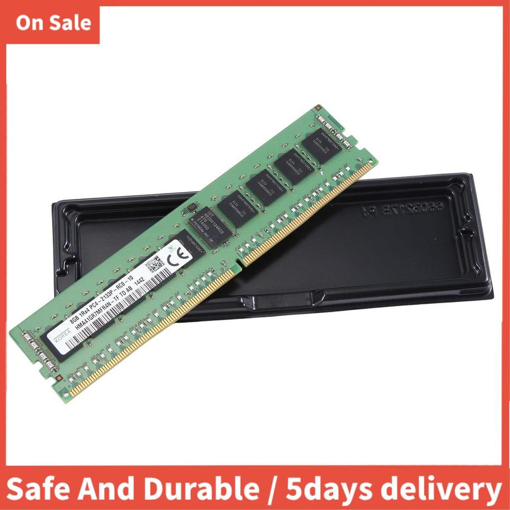 สําหรับ 8GB DDR4 Server RAM หน่วยความจํา 2133Mhz PC4-17000 288PIN 1Rx4 RECC หน่วยความจํา RAM 1.2V EC