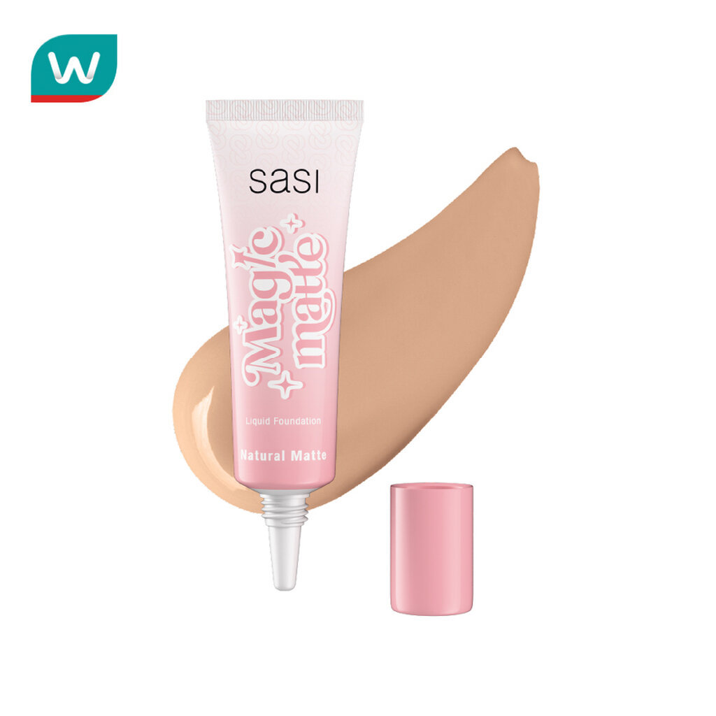 Sasi ศศิ เมจิก แมท ลิควิด ฟาวน์เดชั่น 15มล. 40 ฮันนี่