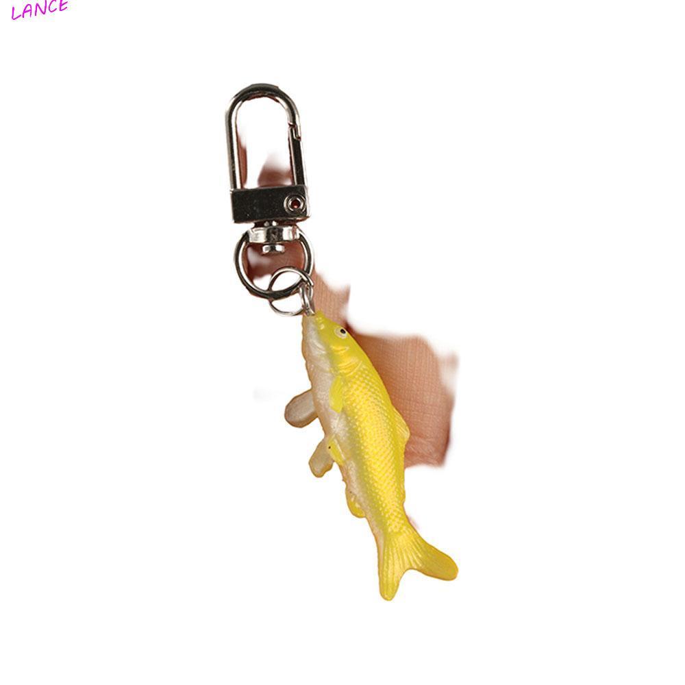 LANCE จําลองสัตว์ Koi รุ่น, จําลองสัตว์ปลา Lucky Koi กระเป๋าจี้, ของขวัญวันเกิด Lucky Koi Kawaii น่า