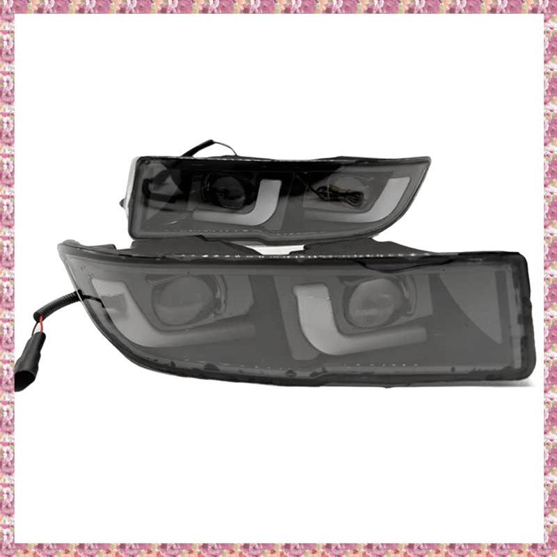 [VCR] ไฟตัดหมอกไฟวิ่งกลางวันไฟเลี้ยวสําหรับ Prado 120 GRJ120 TRJ120 FJ120 LC120 LED DRL รถสําหรับ Pr