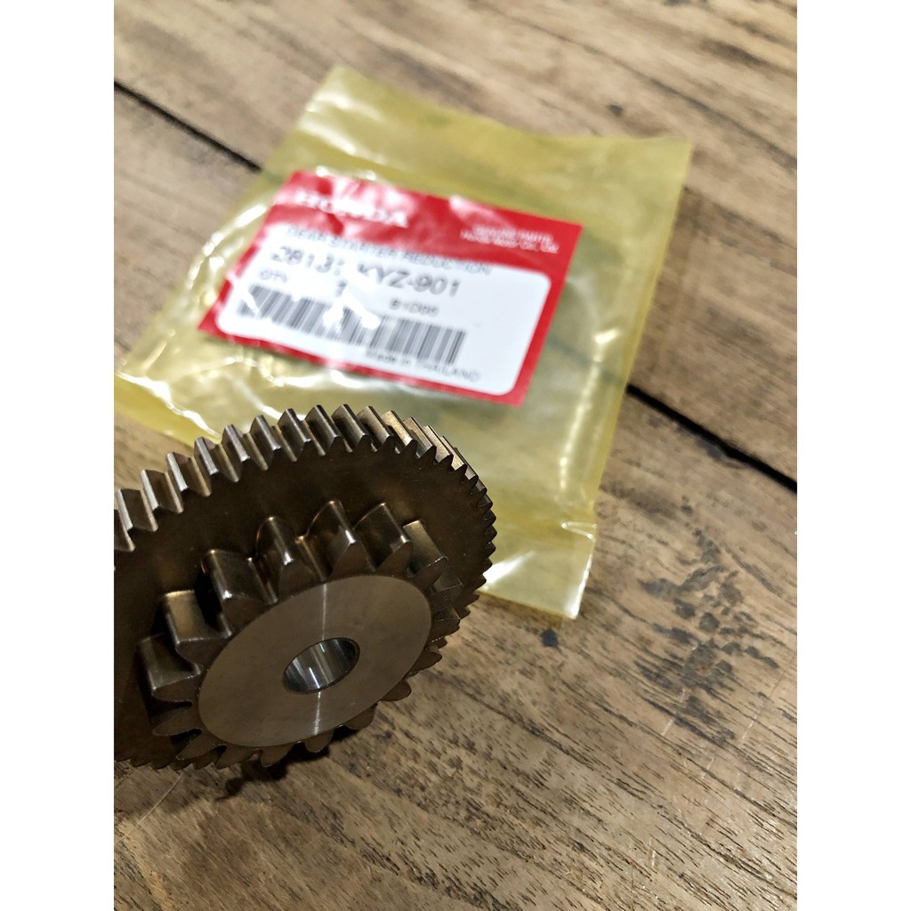 เฟืองสตาร์ทเฟือง 2 ชั้นของแท้ศูนย์ Honda Wave 125 R Wave 125 หัวเถิกเวฟ 125 บังหล่มเวฟ 125 ปลาวาฬ MSX 125 - รูปที่ 2