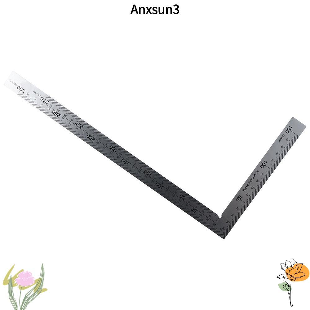 ANXSUN3 Squares สําเร็จการศึกษาเครื่องมือวัด DIY เครื่องมืออุปกรณ์สํานักงานนักเรียนเครื่องเขียนการวั