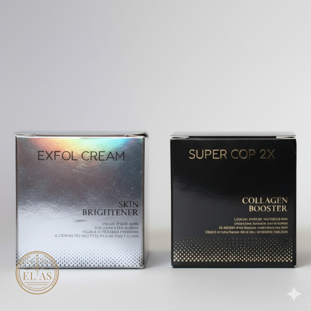 เซ็ตฟื้นฟูผิววัย 40+ สูตรอ่อนโยน สำหรับคนแพ้เรตินอล วิตามินซี Super Cop2x Set