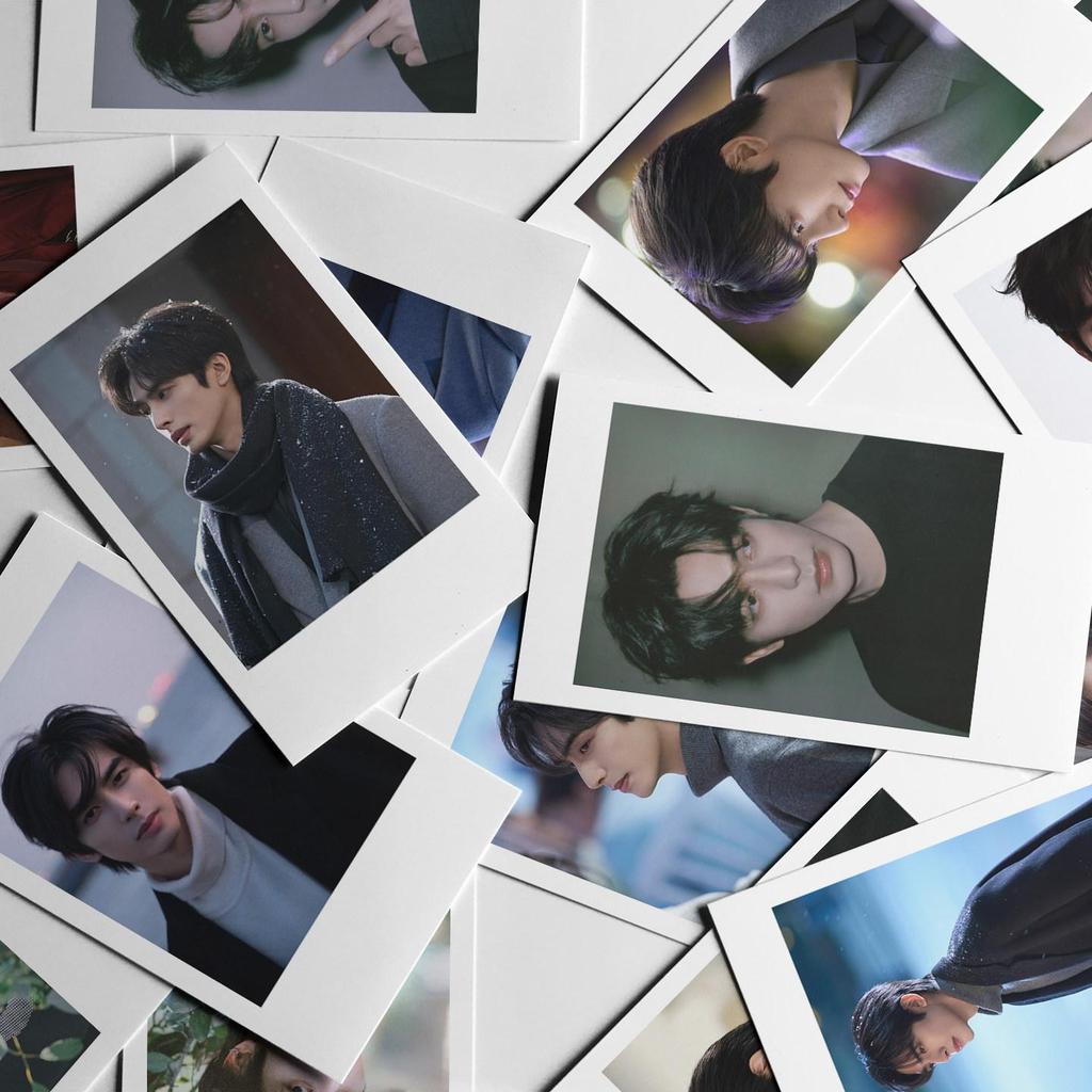 การ์ดขนาดเล็กของ Song Weilong กระดาษเคลือบความละเอียดสูง photorer54