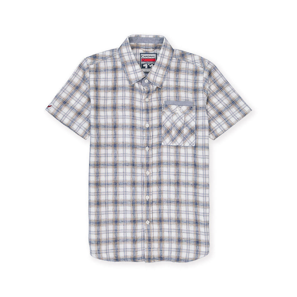 KEMEJA Cardinal Kids Slim Fit Short Sleeve Shirt T1017OP02B By Cardinal