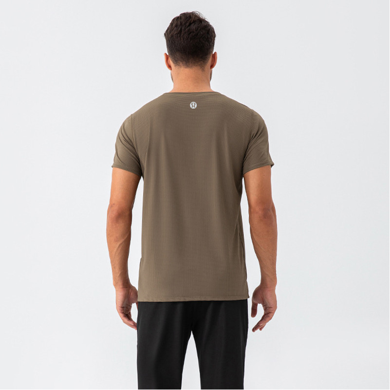 เสื้อยืดสำหรับผู้ชาย ฤดูร้อน: แห้งไวและระบายเหงื่อดี เหมาะสำหรับการออกกำลังกายกลางแจ้ง ราคา ถูกที่สุด ดีลบีเคเค แกลเลอรีภาพที่ 7