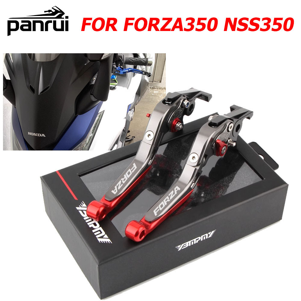 สําหรับHONDA Forza350 Forza 350 NSS350 รถจักรยานยนต์คลัทช์เบรคคันโยกปรับเบรครถมอเตอร์ไซด์จัดส่งฟรี
