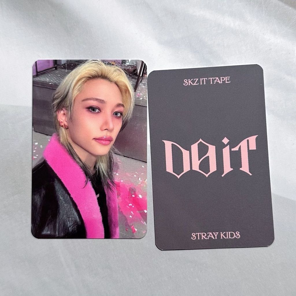 Skz HAN Photocard stray kids Fan DO IT อัลบั้ม mp Bonus Card Lee Long Fu Huang Hyun Chen