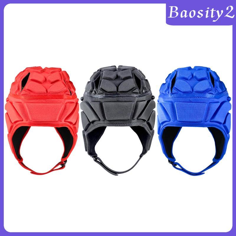 [Baosity2] Premium Rugby Helmet Sport Headguard Headgear Breathable Scrum Cap for Soccer Football La