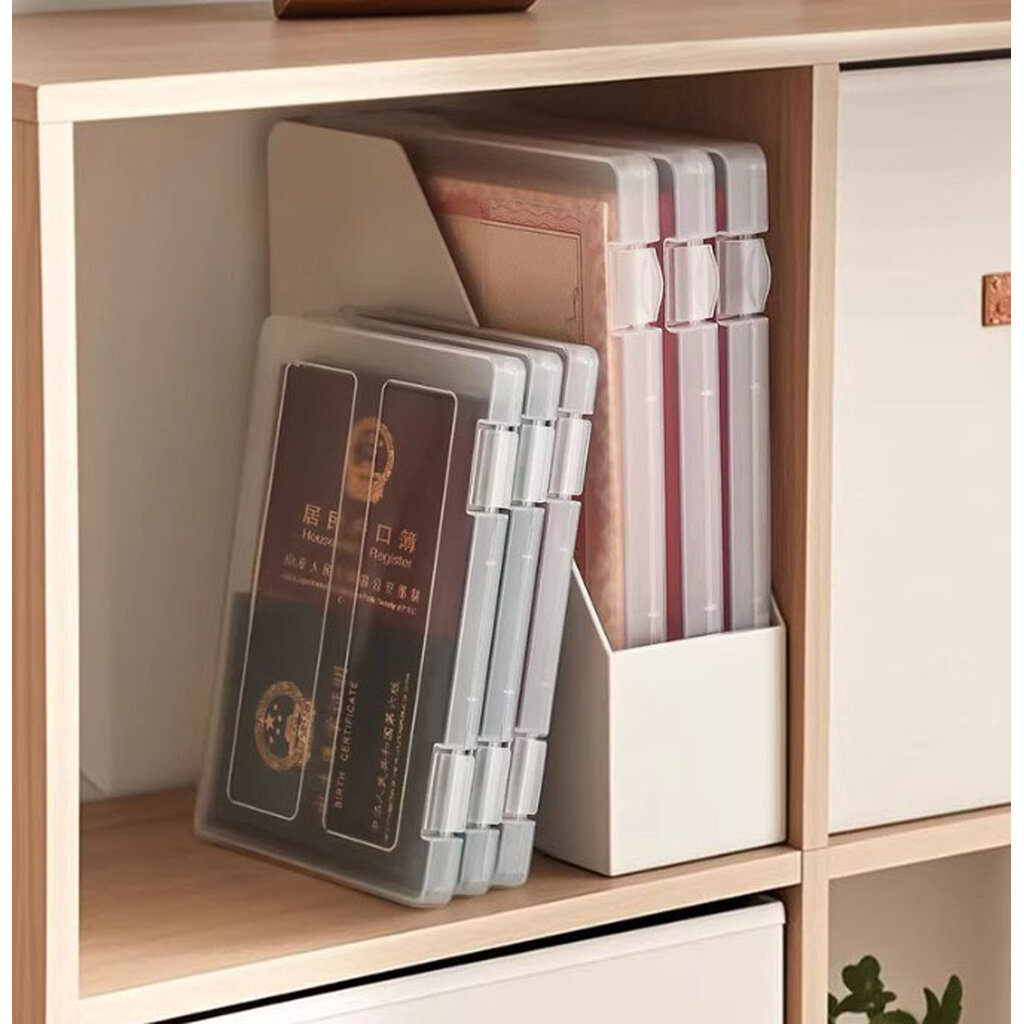 Omocha | (เเฟ้มใส) File box office Storage แฟ้มใส กล่องจัดเก็บเอกสาร