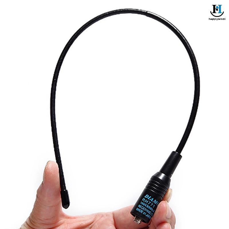 [GA] NA-771 SMA หญิง SMA-F Dual Wide Band เสาอากาศแบบยืดหยุ่น BAOFENG UV-5R BF-888S [TH]