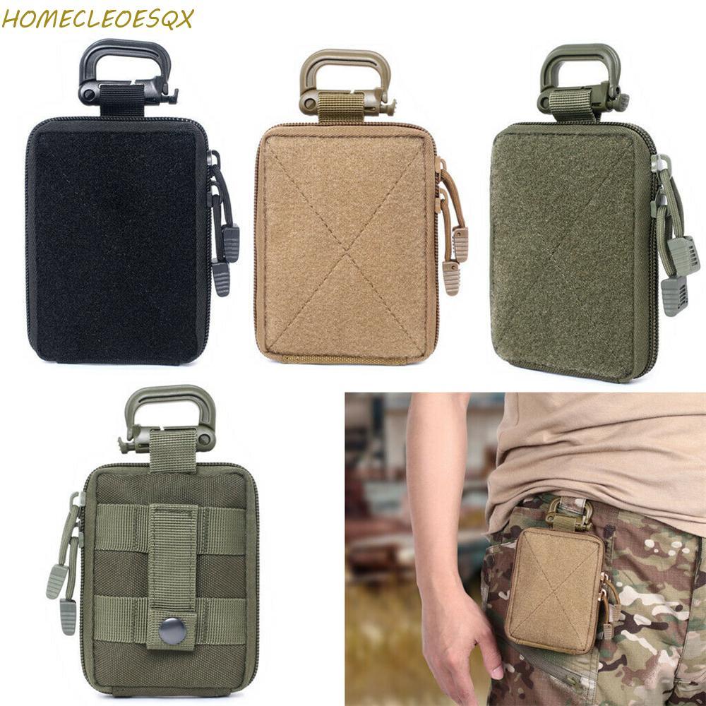 HOMECLEEOESQX EDC Pouch Running Small Wallet Outdoor Hiking Organizer