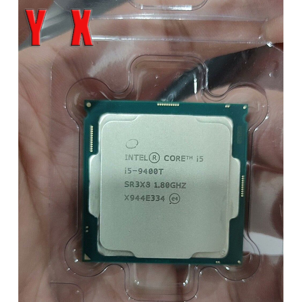 ใช้ 9Th Gen Core i5 9400t LGA 1151 CPU โปรเซสเซอร์ 1.8GHz สูงสุด 3.4GHz 6Core 9MB อัพเกรดเกม CPU คอม