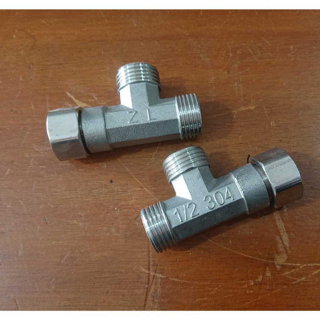 LIVE SHOWER TEE MX F SS304 ขนาด 1/2 นิ้ว - SMT